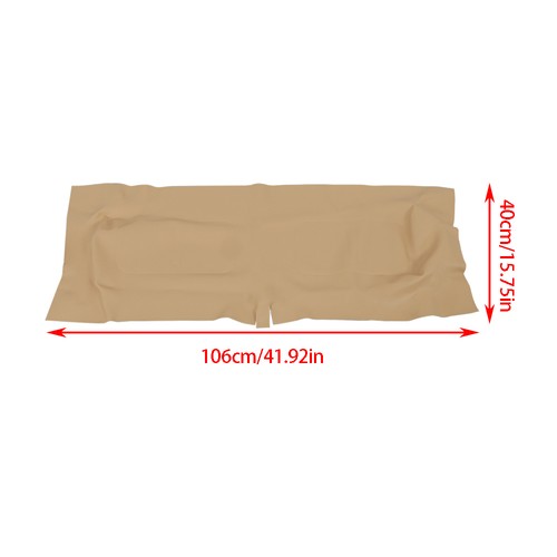Solid Spare For EZGO TXT 1995 98 99 2010-2013 Golf Cart Front Vinyl Backreat Seat Covers Tan