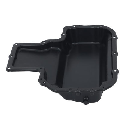 Solid Spare Black Engine Oil Pan w/ Drain Plug 264-866 For Mercedes-Benz E320 E350 2006-2009