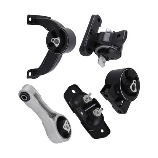 Solid Spare For 10-14 Dodge/11-14 Chrysler 5085078ad 5Pcs Engine Mounts&Transmission Mount