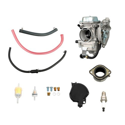 Solid Spare For Kawasaki KEF300A 1995-2000 KEF300B 2000-2003 Carburetor Kit