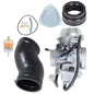 Solid Spare Carburetor + Intake Manifold For Yamaha Grizzly 660 YFM660FA 4x4 2005-2008