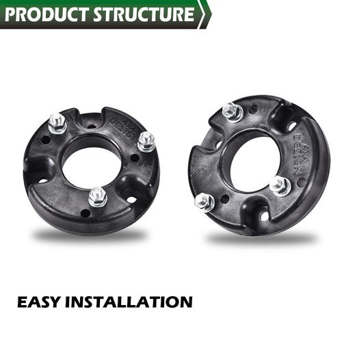 Solid Spare Fit For 09-20 Ford F150 2" Leveling Lift Kit+N3 Shock Suspension Lift Kit