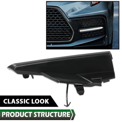 Solid Spare Fit For 2020-2021 Toyota Corolla SE/XSE Front Bumper Left Tow Hook Eye Cap Cover
