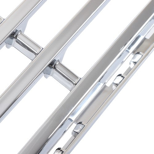 Solid Spare Front Bumper Upper Grille Factory Style Plastic For Lincoln Navigator 2007-2014