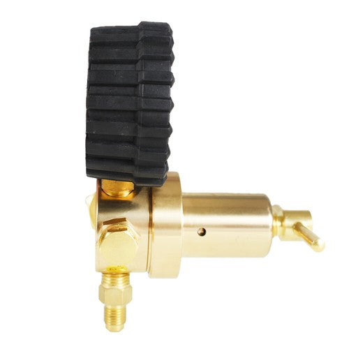Solid Spare Nitrogen Regulator with 0-800 psi Delivery Pressure 1/4" Flare Output New