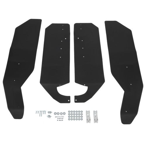 Solid Spare 4PCS Fender Flares Mud Flaps Fit Can-Am Maverick Max 1000 13-18 W/Hardware Kits