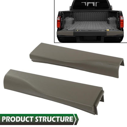 Solid Spare Fit For 2010-2016 Ford F250 F350 Flex Step Tailgate Molding Trim Cap Brown