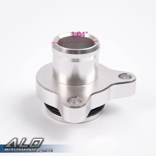 Solid Spare Water Hose Fitting Replacement Aluminum Fit For BMW 335i 11537541992 11537544638