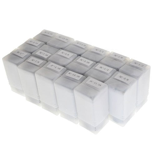 Solid Spare 1/16 - 1-1/16" 5C Round Collet Set By 16th Harden 0006" TIR 17 Pack