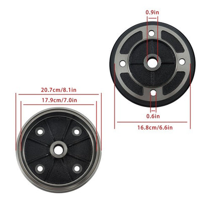 Solid Spare For Kawasaki Mule 2500 2510 2520 1994-2000 41038-1226 Rear Brake Drum New