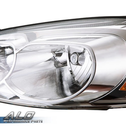 Solid Spare For 06-16 Chevy Impala Limited Chrome Housing Amber Corner Headlight Headlamps