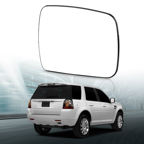 Solid Spare Heated Mirror Glass w/ Back Fit For 10-15 Land Rover LR2 LR4 Passenger Side
