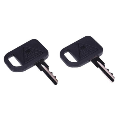 Solid Spare 2 PACK KEYS AM131841 For John Deere For Gator 4X2 6X4 425 445 455 GT235 GT245