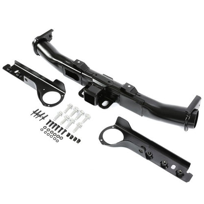 Solid Spare 10000 lbs Class 4 Trailer Hitch Receiver w/ Cover Bezel For Dodge Durango 14-19