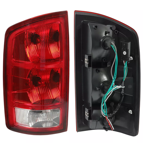 Solid Spare Driver Side Tail Light For 2002-2006 Dodge Ram 1500 2003-2006 Ram 2500 3500 LH