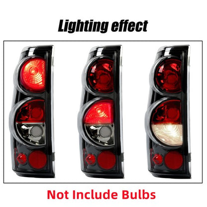Solid Spare Tail Lights Clear Lens For Chevy Silverado 1500 2500 3500 99-06 GMC Sierra 99-03