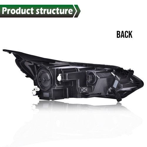 Solid Spare Fit For 2018-2021 Chevy Equinox Factory Halogen LED DRL Headlights Headlamps