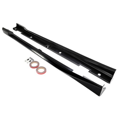 Solid Spare Side Skirt Extensions YF JDM Style For 10th Honda Accord 2018 2019 2020-2022