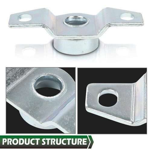 Solid Spare Fit For 1967-1972 Chevy C10 K10 Truck Fleetside Tailgate Trunnion Hinge Set