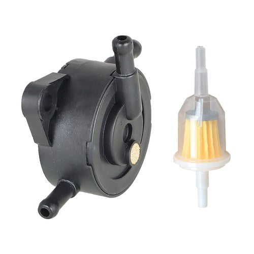 Solid Spare 2× Fuel Pump & Filter for Kawasaki 49040-7008 FR541V FR600V FR651V FR730V FR691V