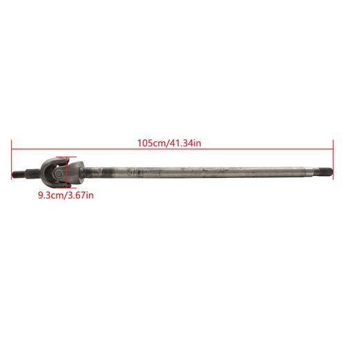 Solid Spare For Jeep Wranger JK D30 07-17 447-00263L Front Left Driver Side Shaft Assembly
