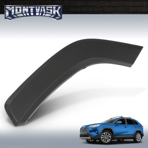 Solid Spare Fit For 2019-2024 Toyota Rav4 Left Rear Door Flare Arch Trim Molding Driver Side