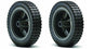 Solid Spare (2) Plastic Self Propelled Gear Geared Drive Wheels for Murray 20" - 22" 071133