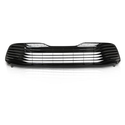 Solid Spare Fit For 2018-2020 Toyota Camry LE XLE Black Front Bumper Lower Grille Grill