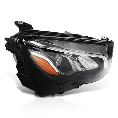 Solid Spare LED Headlight w/o AFS Right Side RH Fit For 16-19 Mercedes Benz GLC-Class
