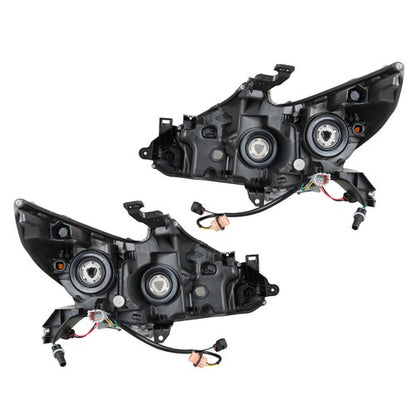 Solid Spare LH+RH Side headlights For Nissan Altima S SV SL 2016 2017 2018 Halogen Chrome