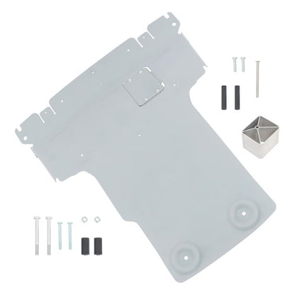 Solid Spare For Toyota Tundra 2014-21+Sequoia 2020-22 Front Bumper Lower Panel Steel Sliver