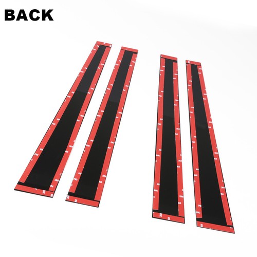 Solid Spare Fit For 97-03 Ford F150 Supercrew/Crew/Harley 4pcs Door B Pillar Appliques
