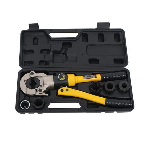 Solid Spare Hydraulic Pipe Cutter Copper Tube Fittings Crimping Tool w/ 1/2 3/4 & 1-inch Jaw