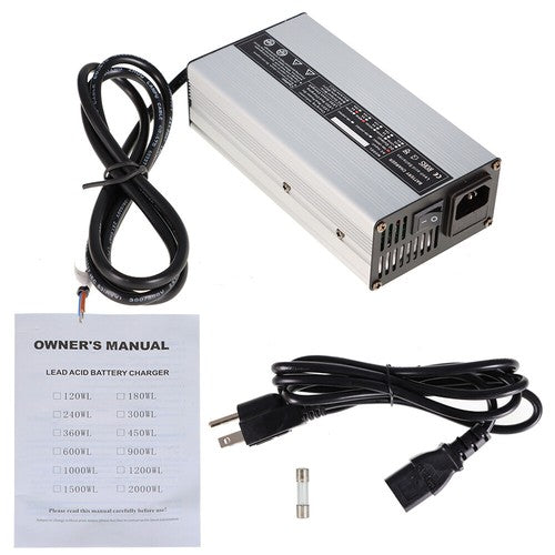 Solid Spare 48 Volt 6 Amp Battery Charger For EZGO TXT Club Car DS Yamaha Golf Cart