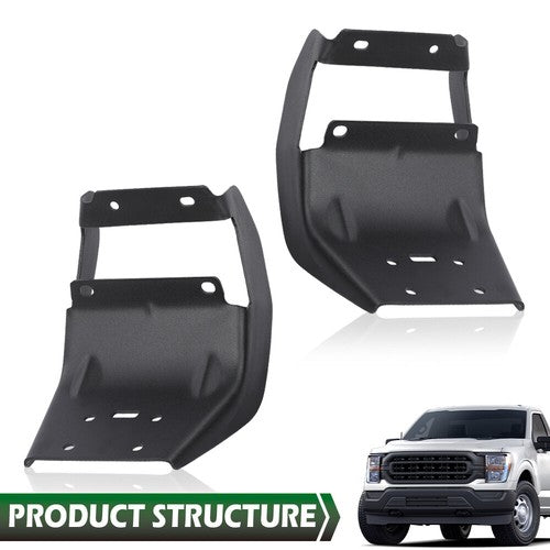Solid Spare 2pcs Running Board Mounting Bracket Fit For 15-22 Ford F-150 F150 Pickup