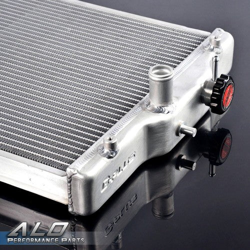 Solid Spare Fit For 92-2000 Honda Civic D15 16 EG EK SOHC 2 Row 42MM Full Aluminum Radiator
