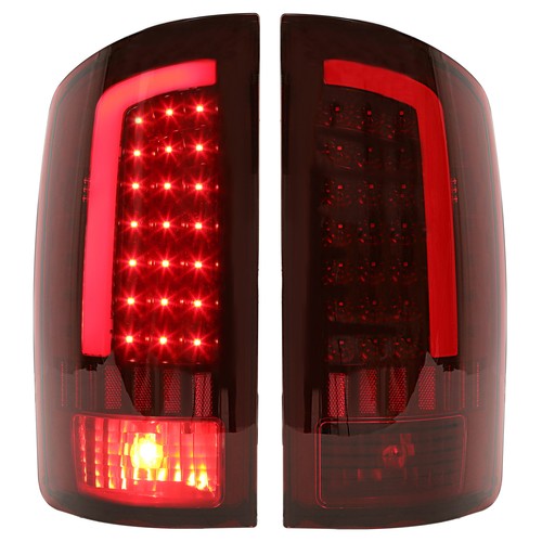 Solid Spare For 2002-2006 Dodge Ram 1500 2500 3500 LED Tail Lights Brake Lamps Left+Right