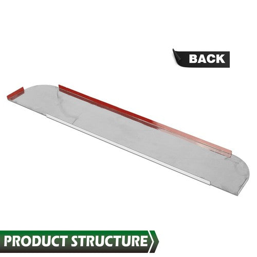 Solid Spare New Fit For Kenworth T600 T660 T800 W900 Stainless Steel 5" Chop Top Door Trim