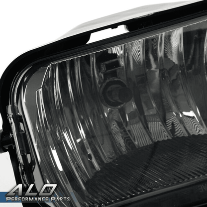 Solid Spare Fit For 03-06 Chevy Silverado Avalanche 1500/2500 Smoke Bumper Fog Lights Lamps