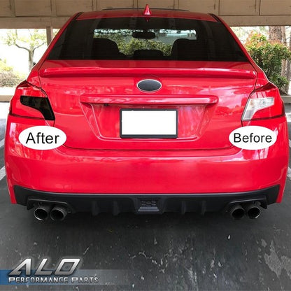 Solid Spare Fit For 2015-2020 Subaru WRX/ WRX STI Sedan Reverse Signal Light Tint Overlay