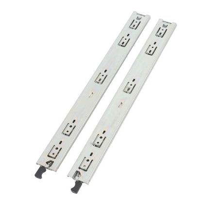 Solid Spare 1 Pair of Locking Drawer Slides 20 Inch Full Extension & Lock 150lbs Capacity