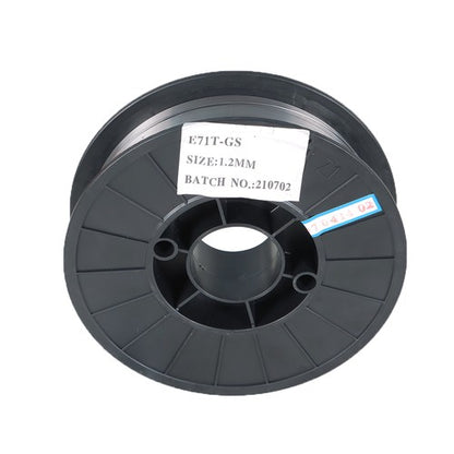 Solid Spare 10lbs Spool E71T-GS 0.045" 1.2mm Gasless Flux Core Mild Steel MIG Welding Wire