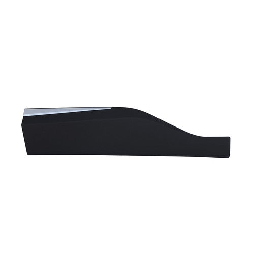 Black & Chrome Rear Left Lower Door Molding Trim For 2015-2022 Nissan Murano