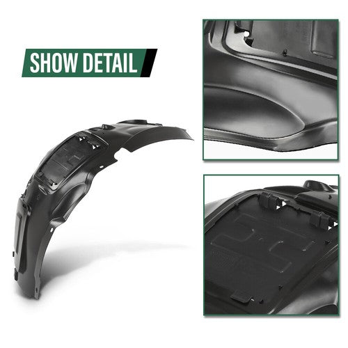 Solid Spare Fit For 2012-2019 BMW 3 Series Fender Liner Front Upper Section Left Side