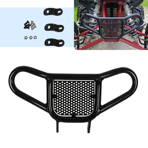 Solid Spare For Honda TRX 400X TRX 400EX TRX 450ER TRX 450R Front Bumper ATV Black 1999-2014