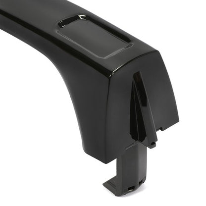 Solid Spare For Hummer H3 H3T Exterior Outside Door Handle Gloss Black Front Rear Tailgate