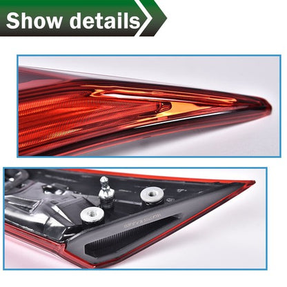 Solid Spare Fit For 2016-2020 Honda Civic Rear Inner Tail Light Brake Lamp Right Side