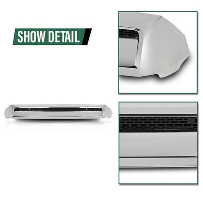 Solid Spare Fit For Toyota Tundra 2014-2021 Front Upper Hood Bulge Molding Grille Trim