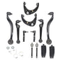 Solid Spare 12x For Ford Fusion 2010-2012 Front Upper Lower Forward Rearward Control Arm Kit