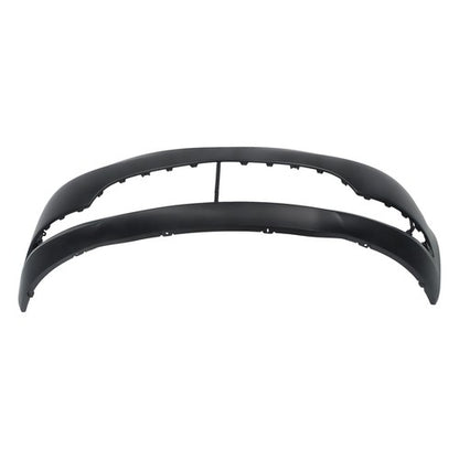 Solid Spare Front Bumper Cover Plastic Black Without Sensor Holes For Chrysler 200 2015-2018